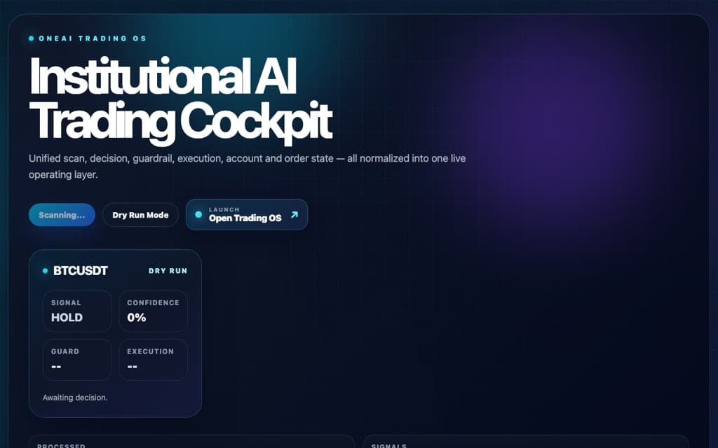 Industry OS Preview — live product screenshot